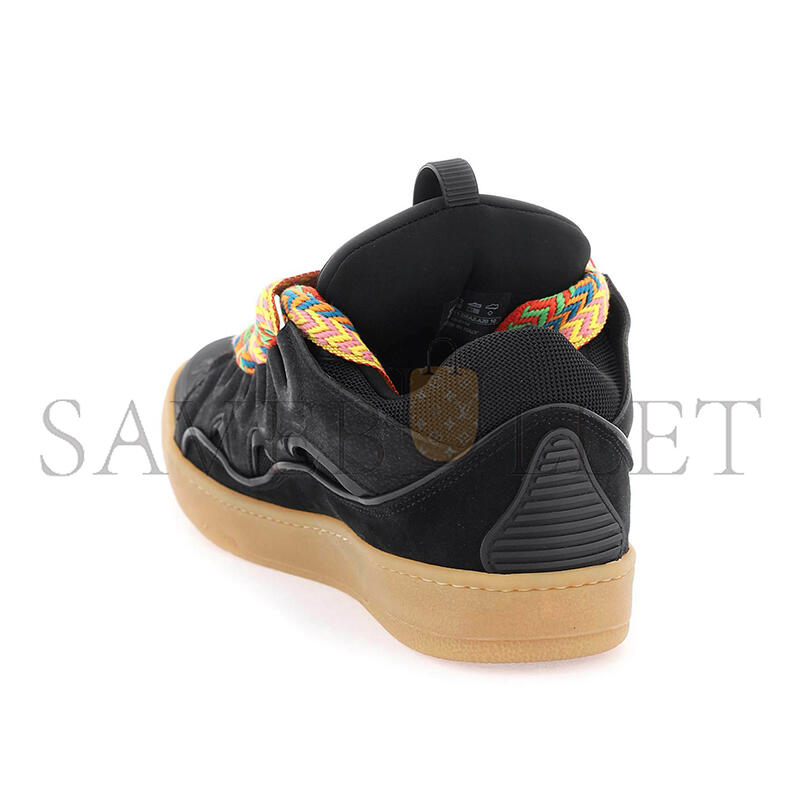LANVIN LEATHER CURB BLACK FM-SKRK11